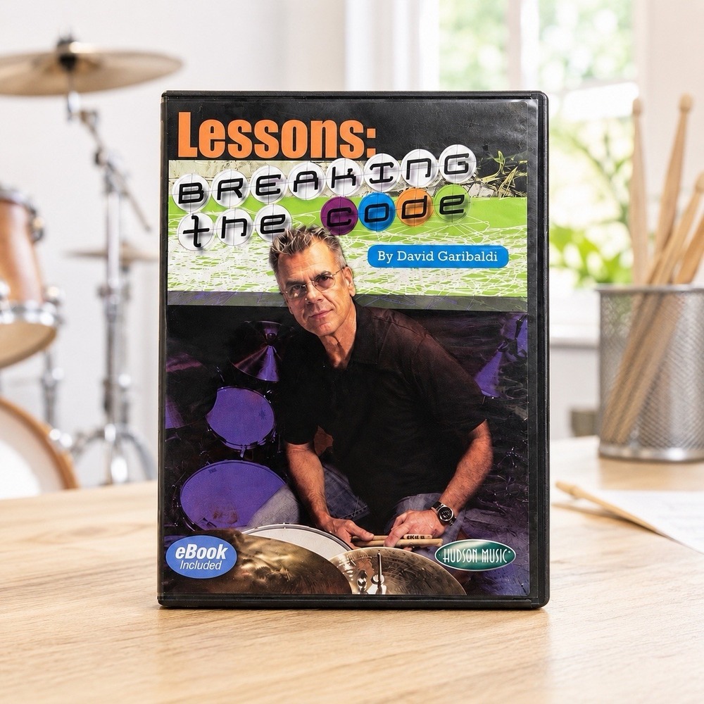 David Garibaldi Breaking the Code Drum Instruction DVD‎ Hudson Music OOP Lessons